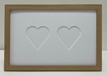 Load image into Gallery viewer, Double Love heart photo frame
