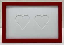 Load image into Gallery viewer, Double Love heart photo frame
