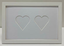 Load image into Gallery viewer, Double Love heart photo frame
