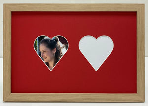 love heart photo frame