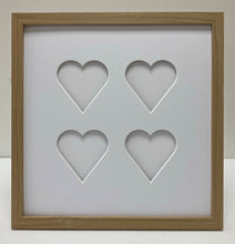 Load image into Gallery viewer, Four Love heart photo frame
