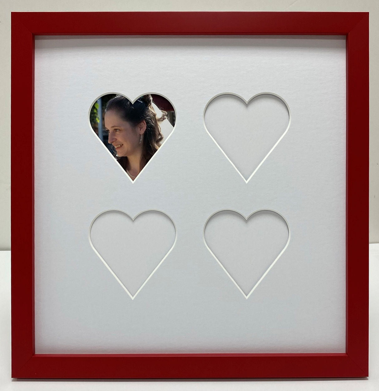 Four Love heart photo frame – DMR Framing