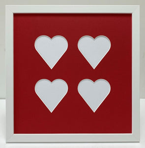 love heart photo frame