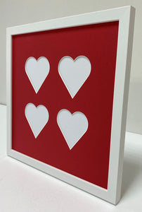 love heart photo picture frame