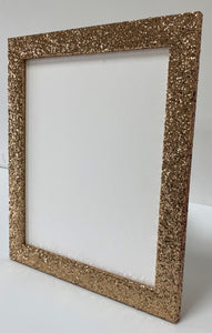 Gold Glitter Picture Frame (32mm wide)