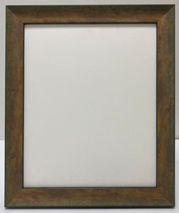 Green/Gold/Beige hand finished effect wooden Picture Frame (30mm wide)