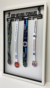 Keep Moving Forward Medal Frame