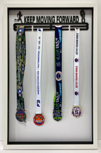 Keep Moving Forward Medal Frame