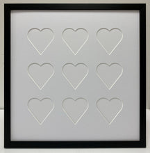 Load image into Gallery viewer, Nine Love heart photo frame
