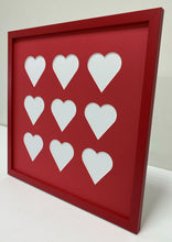 Load image into Gallery viewer, Nine Love heart photo frame
