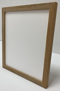 Oak square box style Wooden Picture Frame (23mm wide)