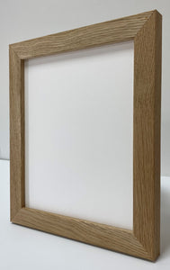 Oak square box style wooden frame (33mm wide)