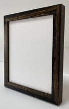 Load image into Gallery viewer, Black hand finished artisan Wooden Picture Frame (30mm wide)
