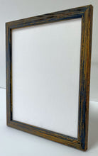 Load image into Gallery viewer, Deep Teal hand finished artisan Wooden Picture Frame (24mm wide)
