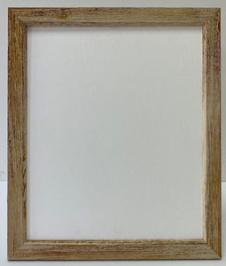 Ivory hand finished artisan Wooden Picture Frame (24mm wide)