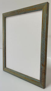Powder Blue hand finished artisan Wooden Picture Frame (24mm wide)