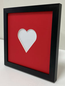 Valentine's day wooden photo frame