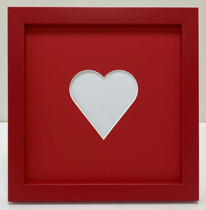 valentine's day love heart photo frame