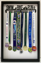 Load image into Gallery viewer, Triathlon/Iron Man Medal Frame
