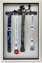 Load image into Gallery viewer, Triathlon/Iron Man Medal Frame (female)
