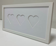 Load image into Gallery viewer, Triple Love heart photo frame
